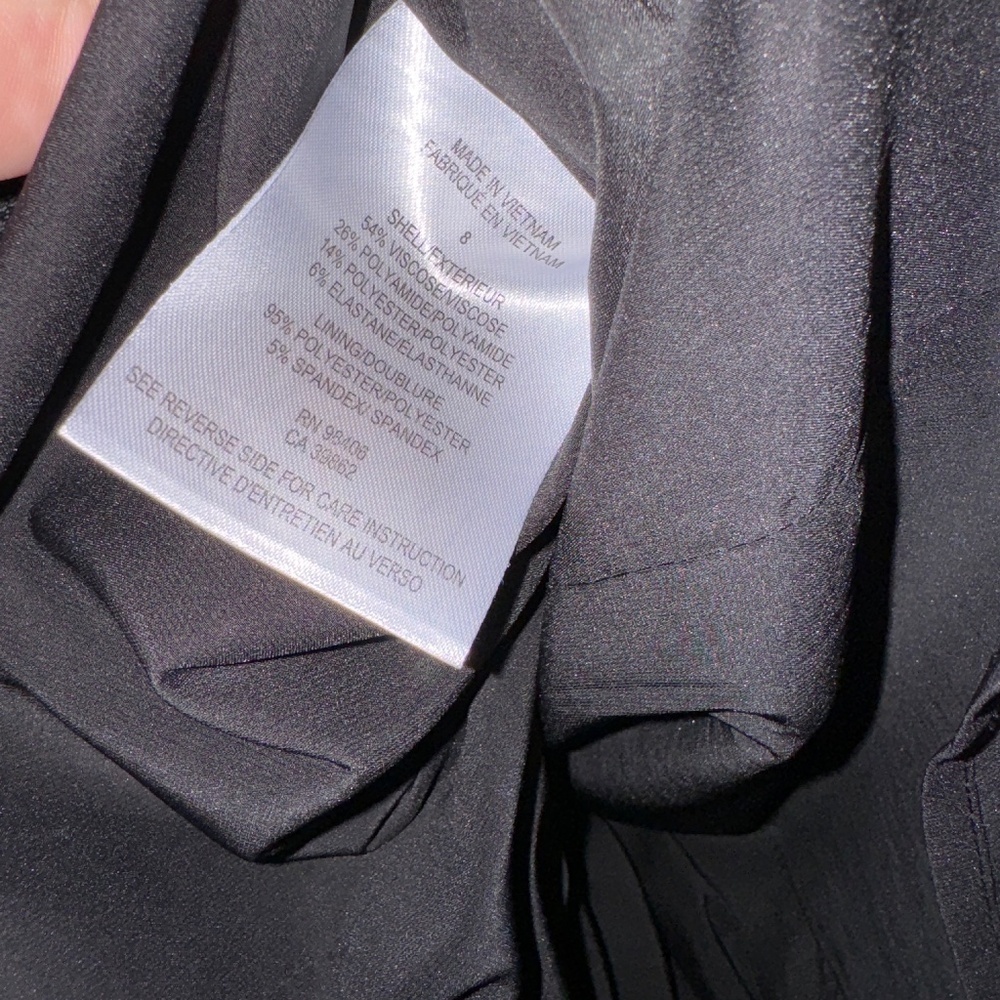 Euc Theory Side Color Block Sheath Sleeveless Dre… - image 5